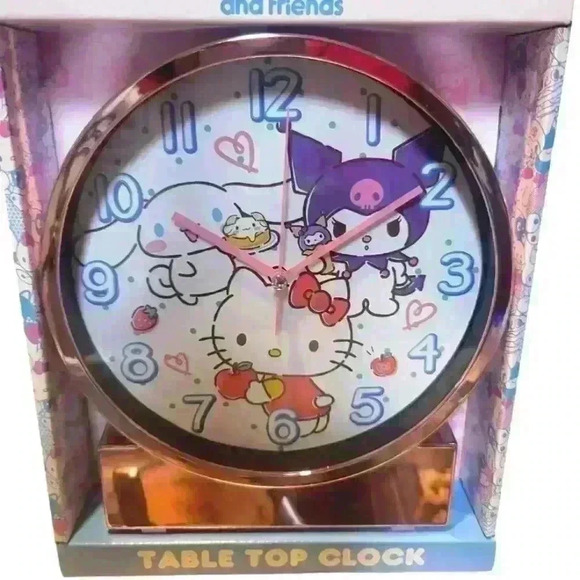 Hello Kitty Other - Hello Kitty Table Top Clock